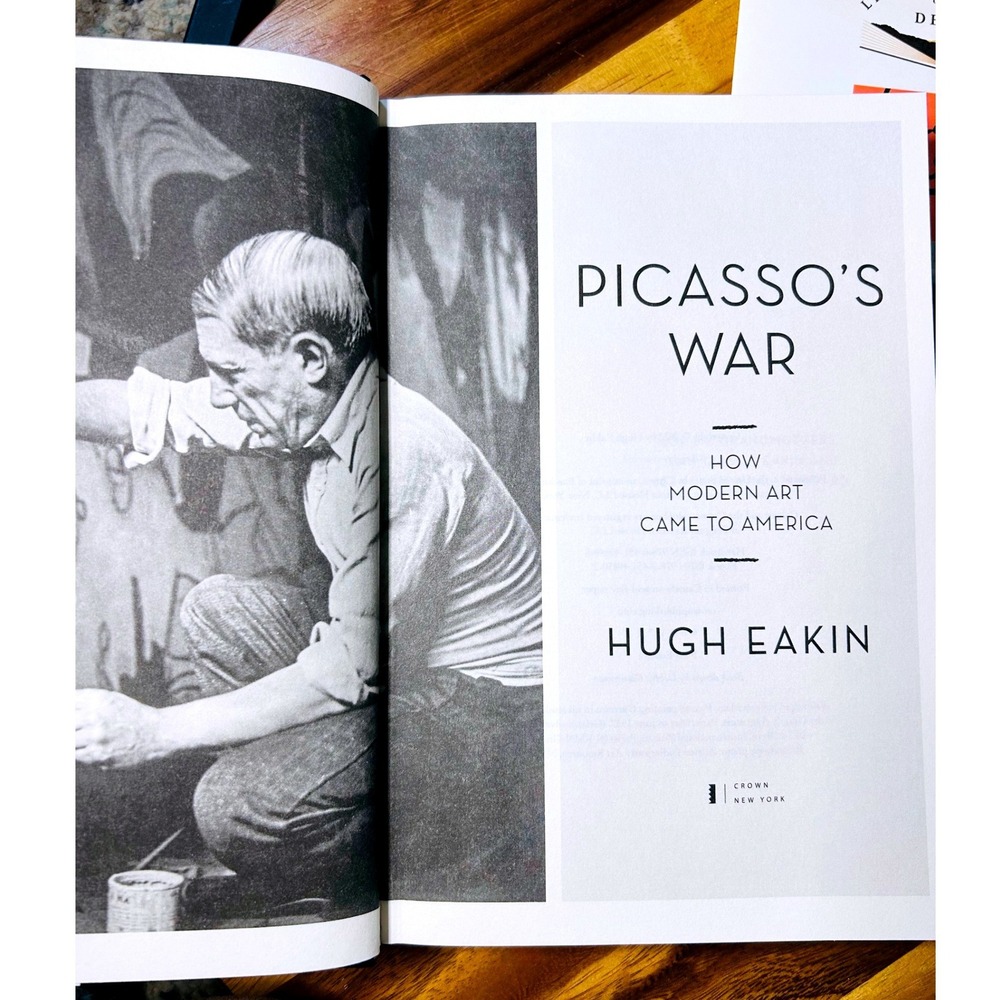 Signed Picasso's War Hugh Eakin First Edition 2nd Printing Hardcover - Picture 6 of 6